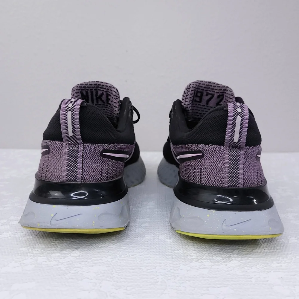 NIKE REACT Infinity Run FlyKnit 2 US 9.5 Violet Dust FK 2 Athletic Sneaker Shoes - Picture 7 of 10